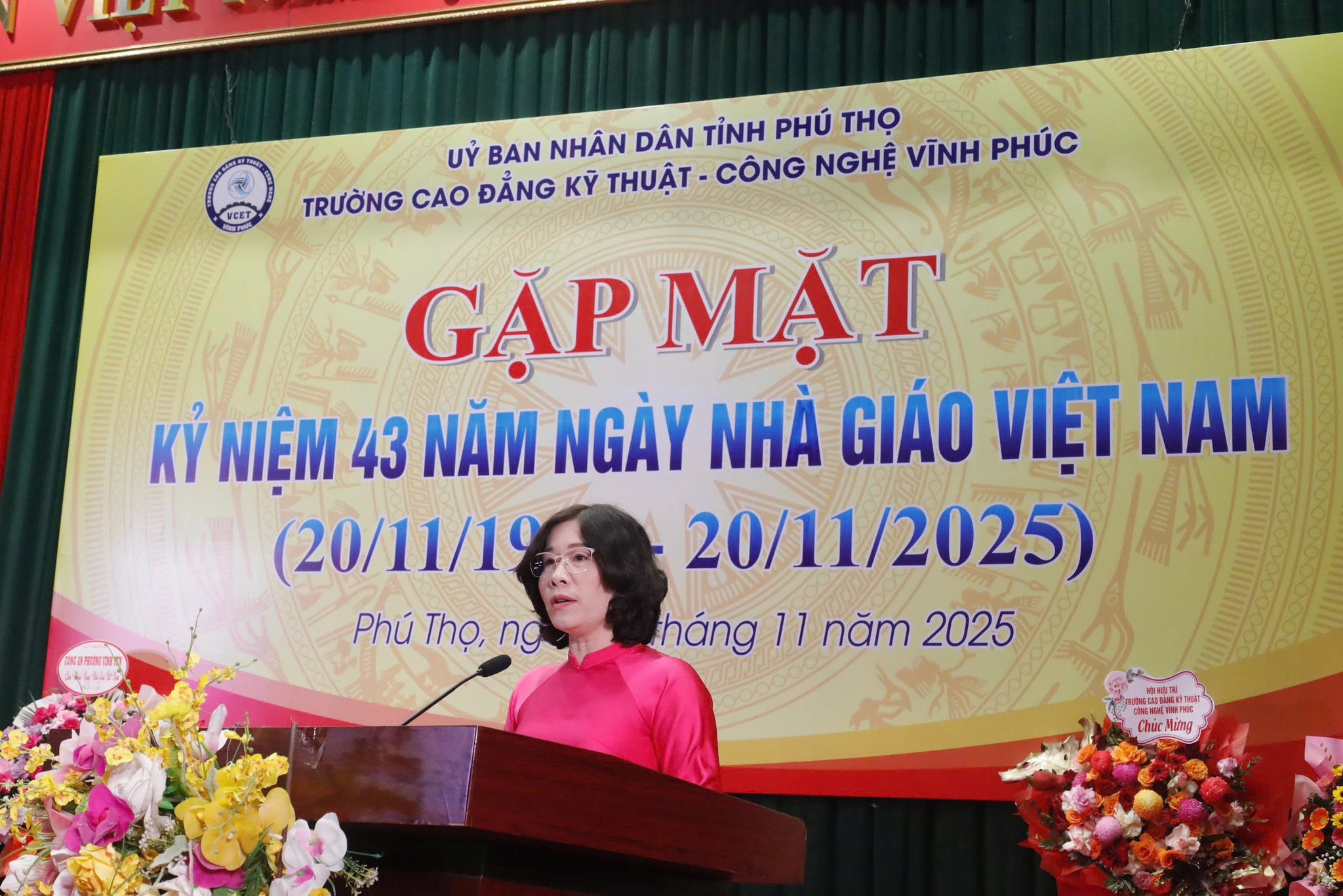 Cô giáo Trần Thị Hòa – Giảng viên khoa Điện đã có những chia sẻ sâu sắc về niềm tự hào nghề giáo